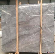 Persian silk smokey grey marble slab